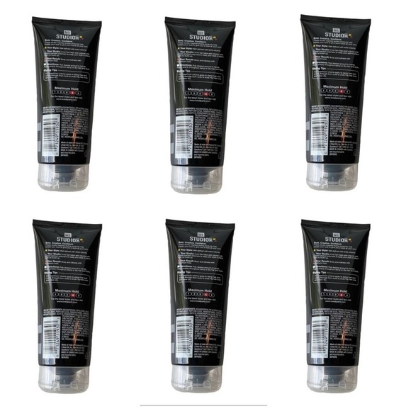 SIX L'Oreal Paris Studio Line Invisi Gel, Max Hold And High Shine 6.8oz Hair - Picture 2 of 7